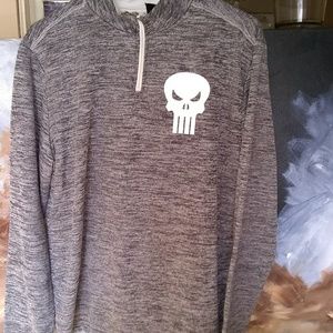 Original Marvel Punisher Skull Long Sleeve Shirt